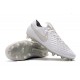 Crampons Neuf Nike Tiempo Legend VIII Elite FG Blanc Platine Chrome