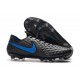 Crampons Neuf Nike Tiempo Legend VIII Elite FG Noir Bleu