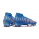 Chaussure Ronaldo Nike Mercurial Superfly VII Elite FG Bleu Shuai