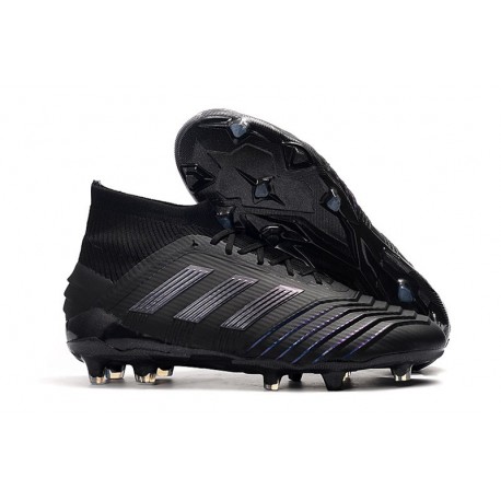 Nouveau Chaussures De Football Adidas Predator 19.1 FG Noir