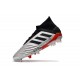 Nouveau Chaussures De Football Adidas Predator 19.1 FG Argent