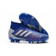 Nouveau Chaussures De Football Adidas Predator 19.1 FG Bleu