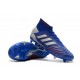 Nouveau Chaussures De Football Adidas Predator 19.1 FG Bleu