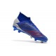 Nouveau Chaussures De Football Adidas Predator 19.1 FG Bleu