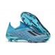 Chaussures adidas X 19+ FG Bleu Cyan Noir