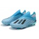 Chaussures adidas X 19+ FG Bleu Cyan Noir