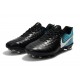 Nike Tiempo Legend VII FG - Chaussures de Football pour Hommes Noir Bleu Blanc