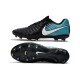 Nike Tiempo Legend VII FG - Chaussures de Football pour Hommes Noir Bleu Blanc