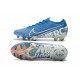 Chaussures Nike Mercurial Vapor 13 Elite FG Bleu héros/Obsidienne/Blanc