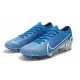 Chaussures Nike Mercurial Vapor 13 Elite FG Bleu héros/Obsidienne/Blanc