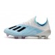 adidas X 19.1 FG Chaussure de Foot Neuf Blanc Bleu Noir