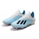 adidas X 19.1 FG Chaussure de Foot Neuf Blanc Bleu Noir