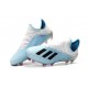 adidas X 19.1 FG Chaussure de Foot Neuf Blanc Bleu Noir