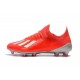 adidas X 19.1 FG Chaussure de Foot Neuf Rouge Argent