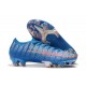 Chaussures Nike Mercurial Vapor 13 Elite FG Bleu Rouge