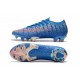 Chaussures Nike Mercurial Vapor 13 Elite FG Bleu Rouge