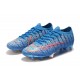 Chaussures Nike Mercurial Vapor 13 Elite FG Bleu Rouge