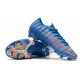 Chaussures Nike Mercurial Vapor 13 Elite FG Bleu Rouge