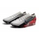 Chaussures Nike Mercurial Vapor 13 Elite FG Neymar Chromé Noir Rouge Platine