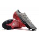 Chaussures Nike Mercurial Vapor 13 Elite FG Neymar Chromé Noir Rouge Platine