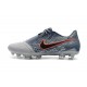 Chaussure de Foot Nike Phantom Venom Elite FG Gris Loup Noir Bleu