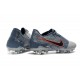 Chaussure de Foot Nike Phantom Venom Elite FG Gris Loup Noir Bleu