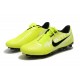 Chaussure de Foot Nike Phantom Venom Elite FG Volt Blanc Obsidienne