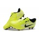 Chaussure de Foot Nike Phantom Venom Elite FG Volt Blanc Obsidienne