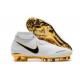 Nouvelles Chaussures de Football Nike Phantom VSN Elite DF FG Blanc Or