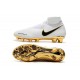 Nouvelles Chaussures de Football Nike Phantom VSN Elite DF FG Blanc Or