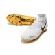 Nouvelles Chaussures de Football Nike Phantom VSN Elite DF FG Blanc Or