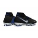 Nouvelles Chaussures de Football Nike Phantom VSN Elite DF FG Bleu Noir