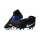 Nouvelles Chaussures de Football Nike Phantom VSN Elite DF FG Bleu Noir