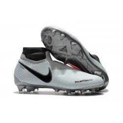 Nouvelles Chaussures de Football Nike Phantom VSN Elite DF FG Gris Rouge