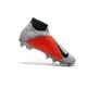 Nouvelles Chaussures de Football Nike Phantom VSN Elite DF FG Gris Rouge