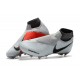 Nouvelles Chaussures de Football Nike Phantom VSN Elite DF FG Gris Rouge