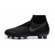 Nouvelles Chaussures de Football Nike Phantom VSN Elite DF FG Tout Noir