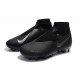 Nouvelles Chaussures de Football Nike Phantom VSN Elite DF FG Tout Noir