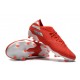 Chaussures de Foot adidas Nemeziz 19.1 FG Rouge Argent