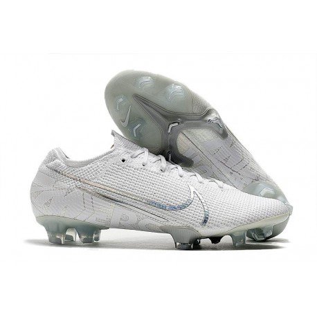 Chaussures Nike Mercurial Vapor 13 Elite FG Blanc