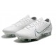 Chaussures Nike Mercurial Vapor 13 Elite FG Blanc