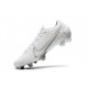 Chaussures Nike Mercurial Vapor 13 Elite FG Blanc