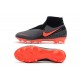 Nike Phantom Vision Elite FG Crampons Noir Rouge