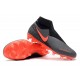 Nike Phantom Vision Elite FG Crampons Noir Rouge