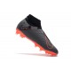 Nike Phantom Vision Elite FG Crampons Noir Rouge