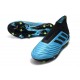 adidas Predator 19+ FG Crampon Foot Bleu Noir