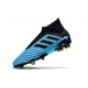 adidas Predator 19+ FG Crampon Foot Bleu Noir