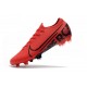 Chaussures Nike Mercurial Vapor 13 Elite FG Rouge Noir