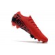 Chaussures Nike Mercurial Vapor 13 Elite FG Rouge Noir