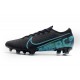 Chaussures Nike Mercurial Vapor 13 Elite FG Noir Bleu